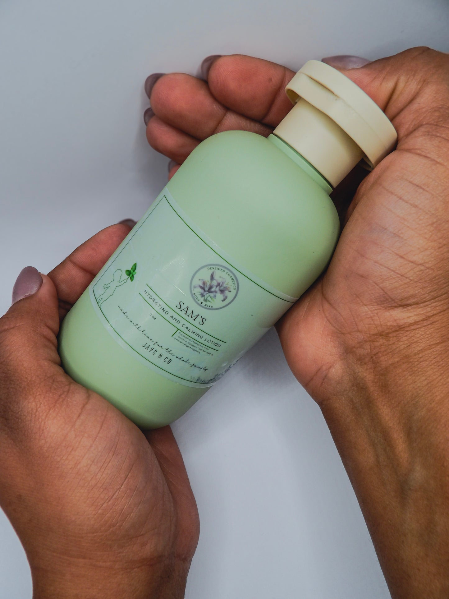 Sam's calming lotion