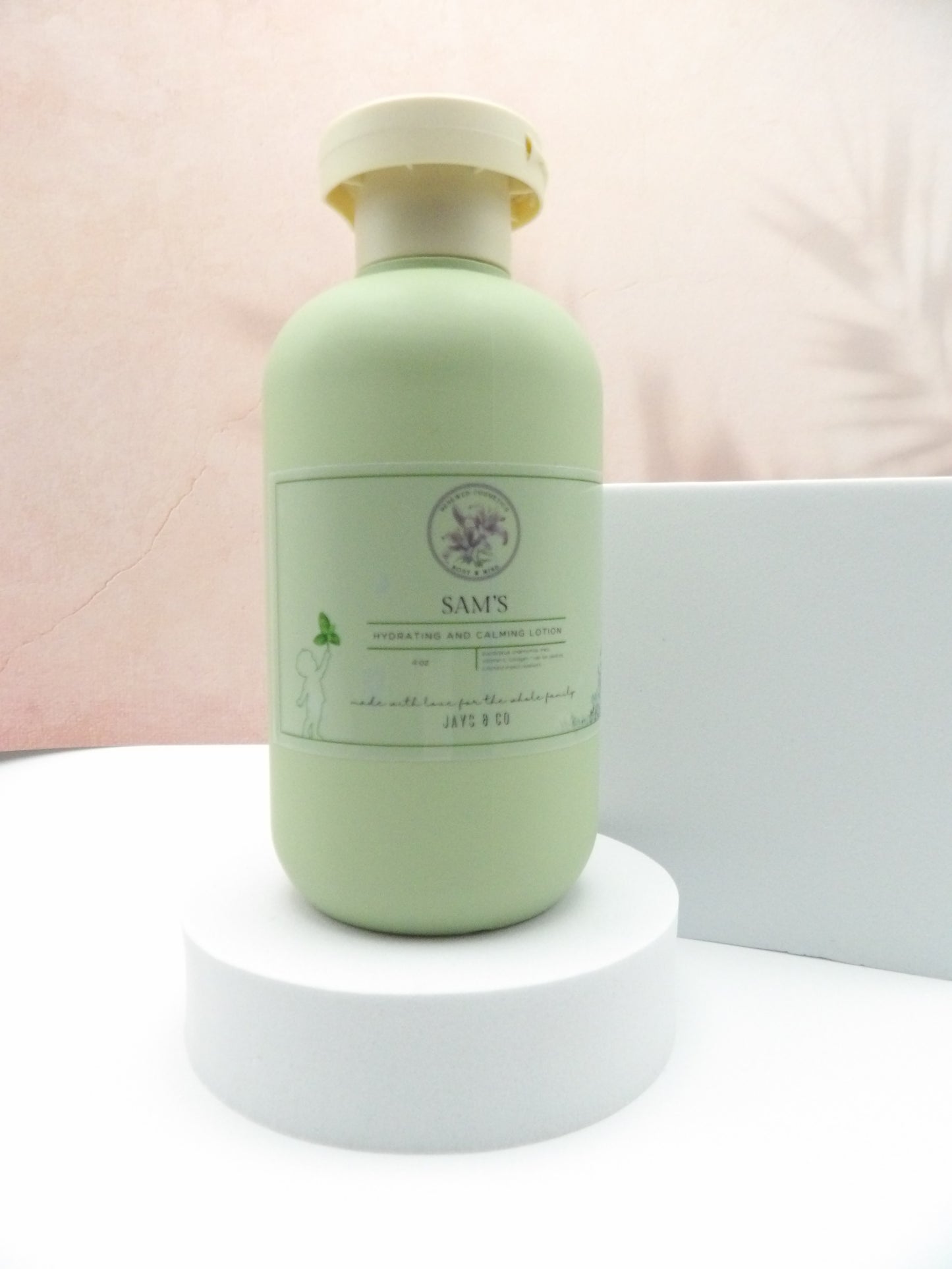 Sam's calming lotion