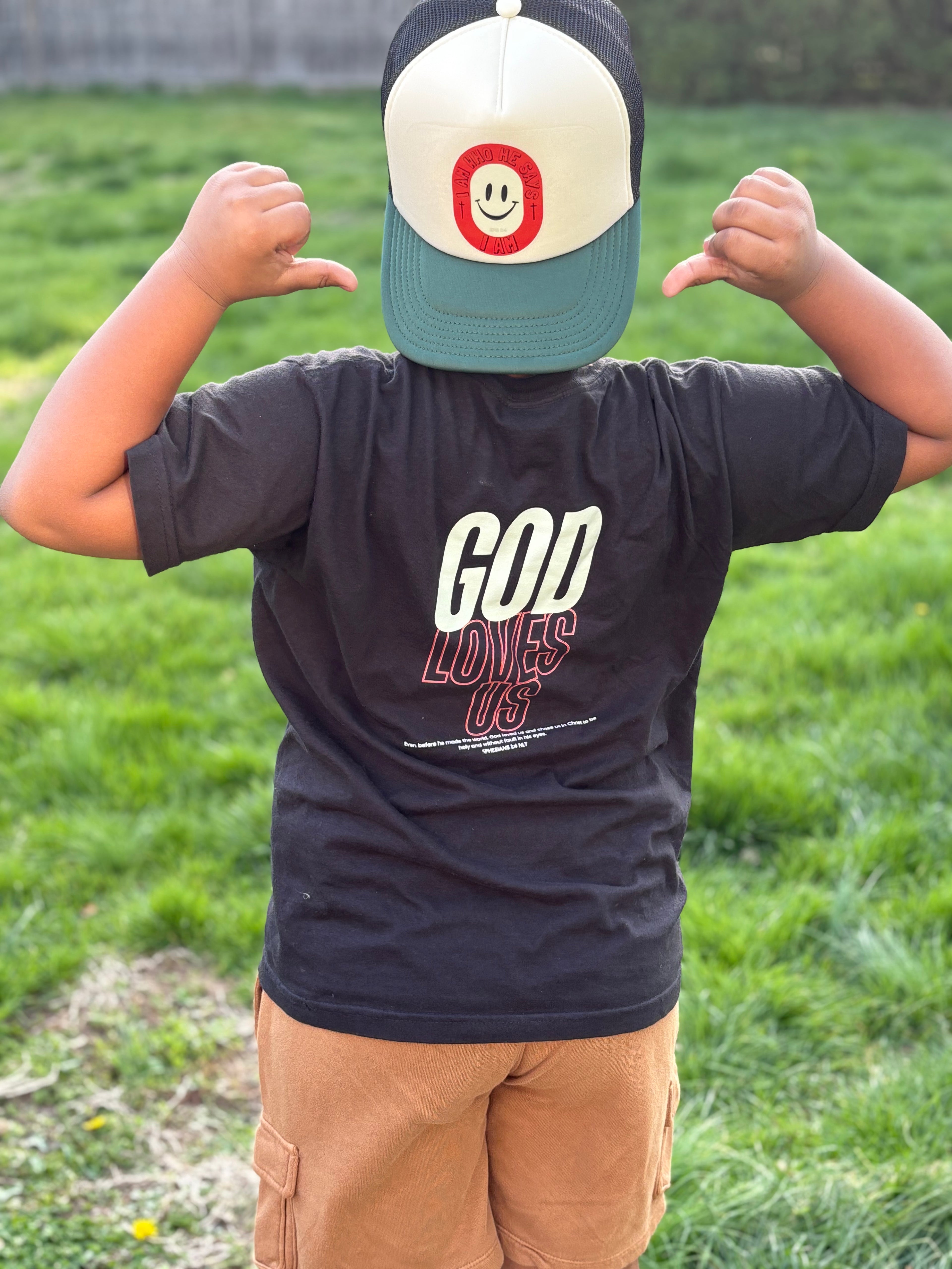 Kids God Loves Us T-shirt