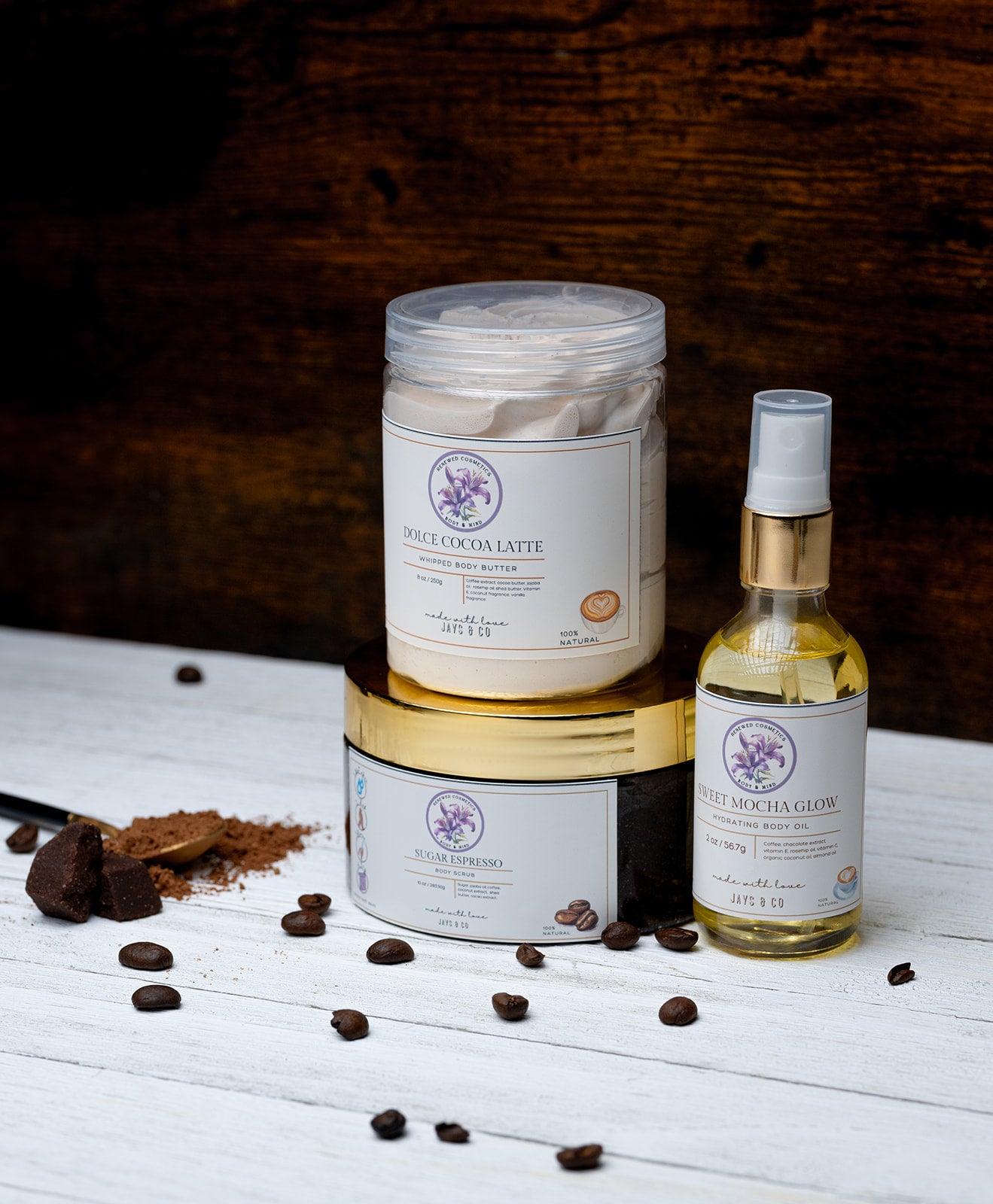 Wake Up and Glow Body Set