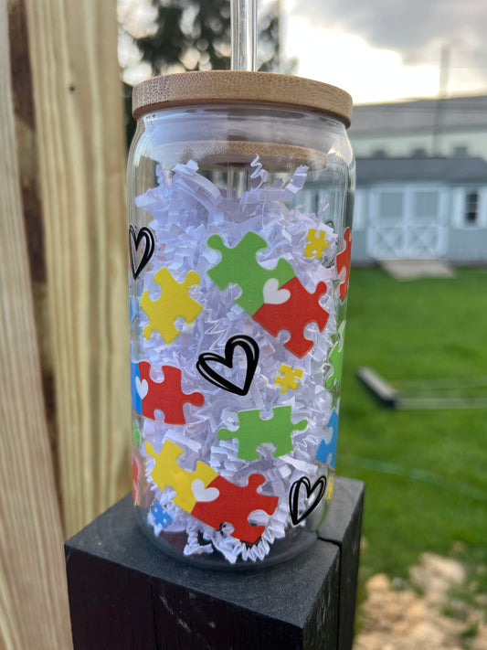 Autism awareness cup