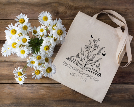 Wildflowers tote