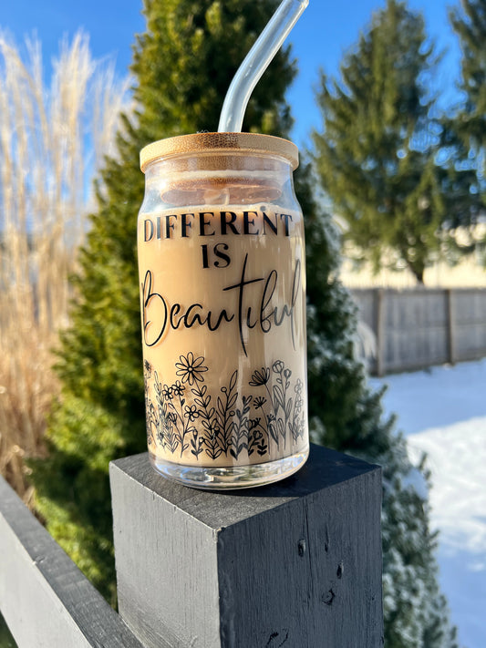 Different is beautiful cup